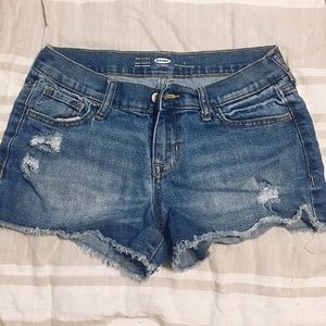 Old Navy Jean Shorts Distressed Holes